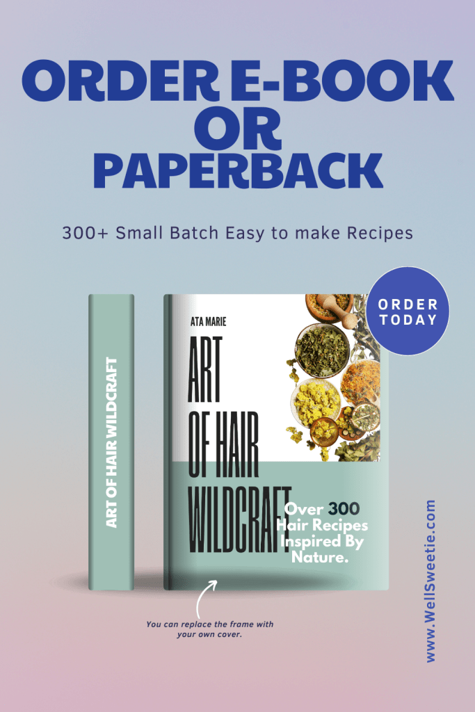 Art of Hair Wildcraft book promotional page