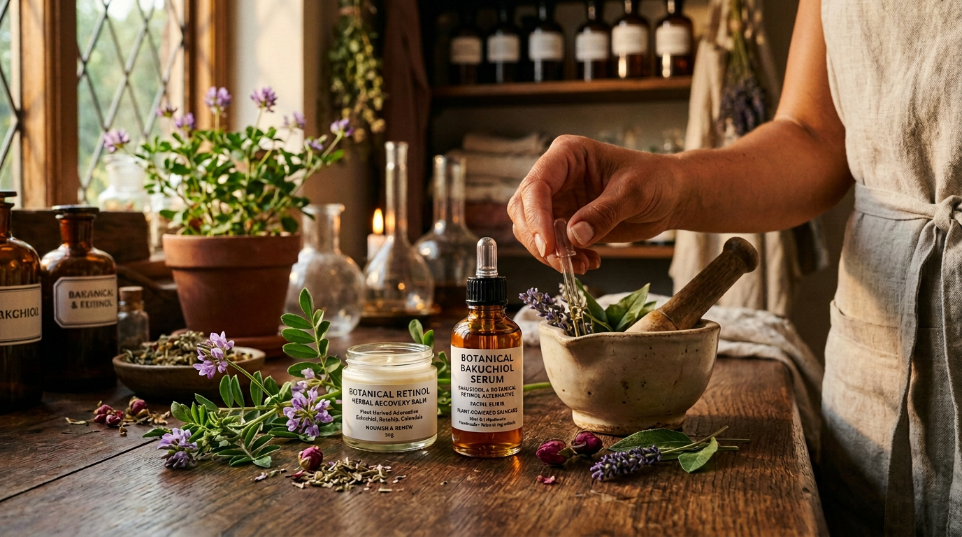 Bakuchiol and Botanical Retinol Alternative